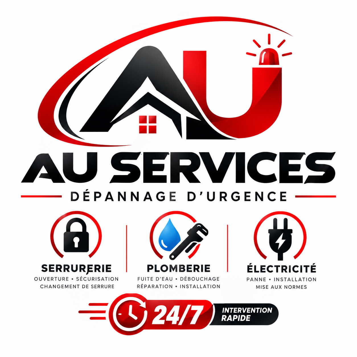 AU Services — dépannage d'urgence